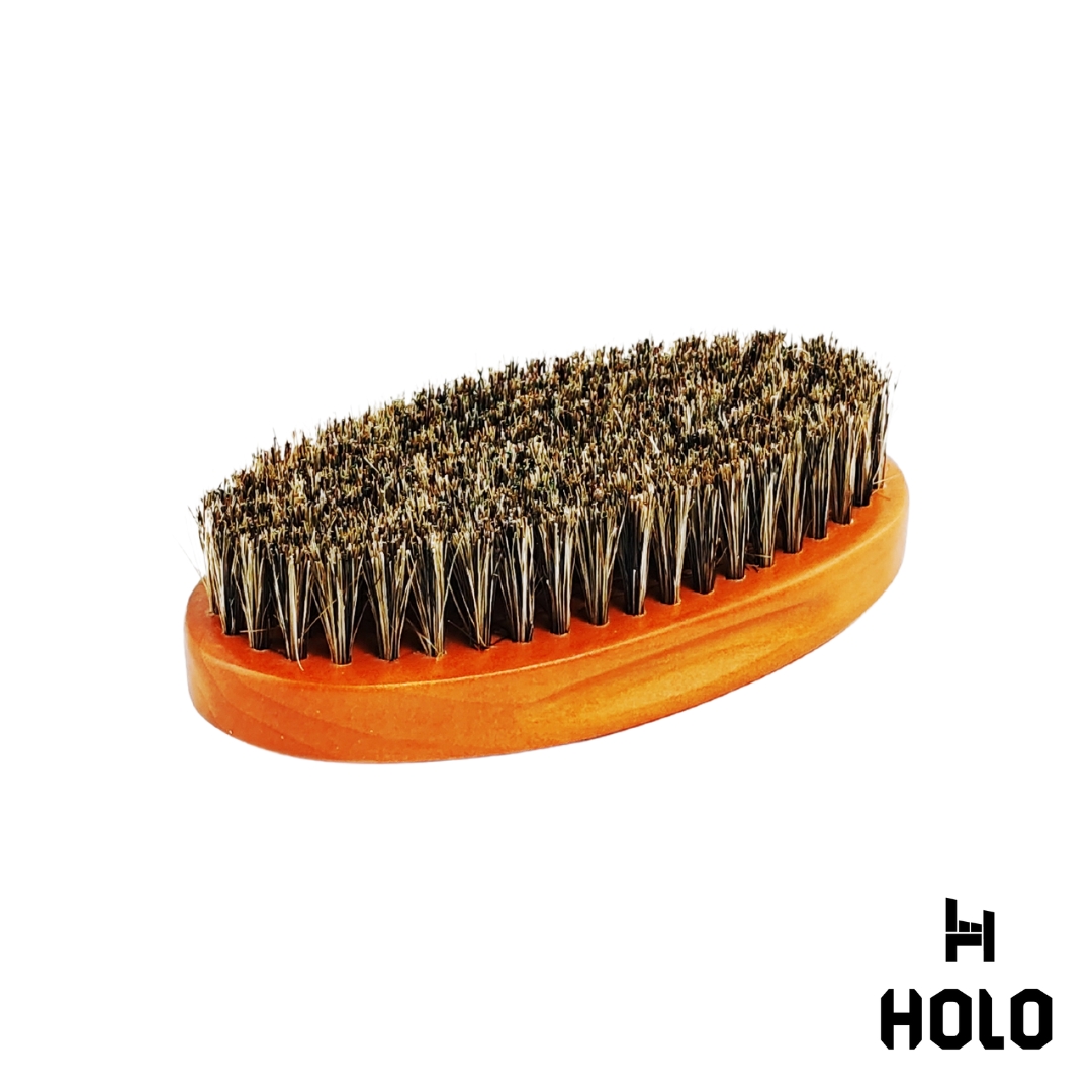Cepillo de barba en base de madera Heisenberg - Imagen 2