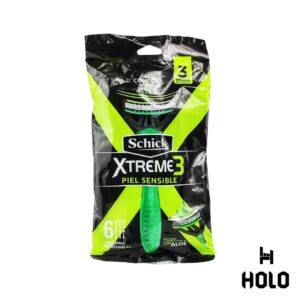 Máquina de afeitar descartable Pack 6 unidades Shick Xtreme