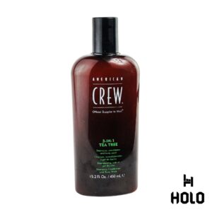 Champú 3 en 1, Acondicionador y Gel de Ducha American Crew para Hombre 250 ml
