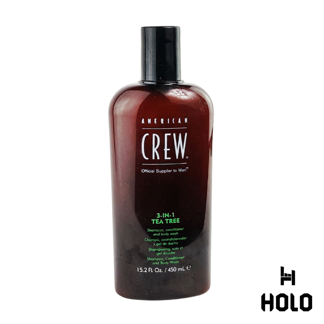 Champú 3 en 1, Acondicionador y Gel de Ducha American Crew para Hombre 250 ml